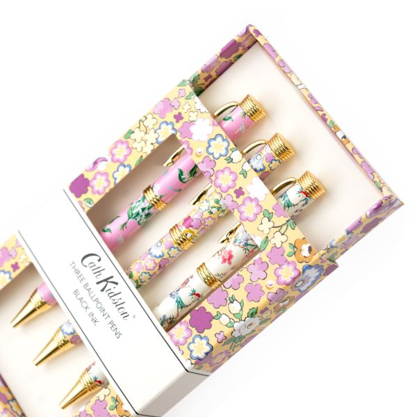 Cath Kidston Luxury 3 Pen Box Set