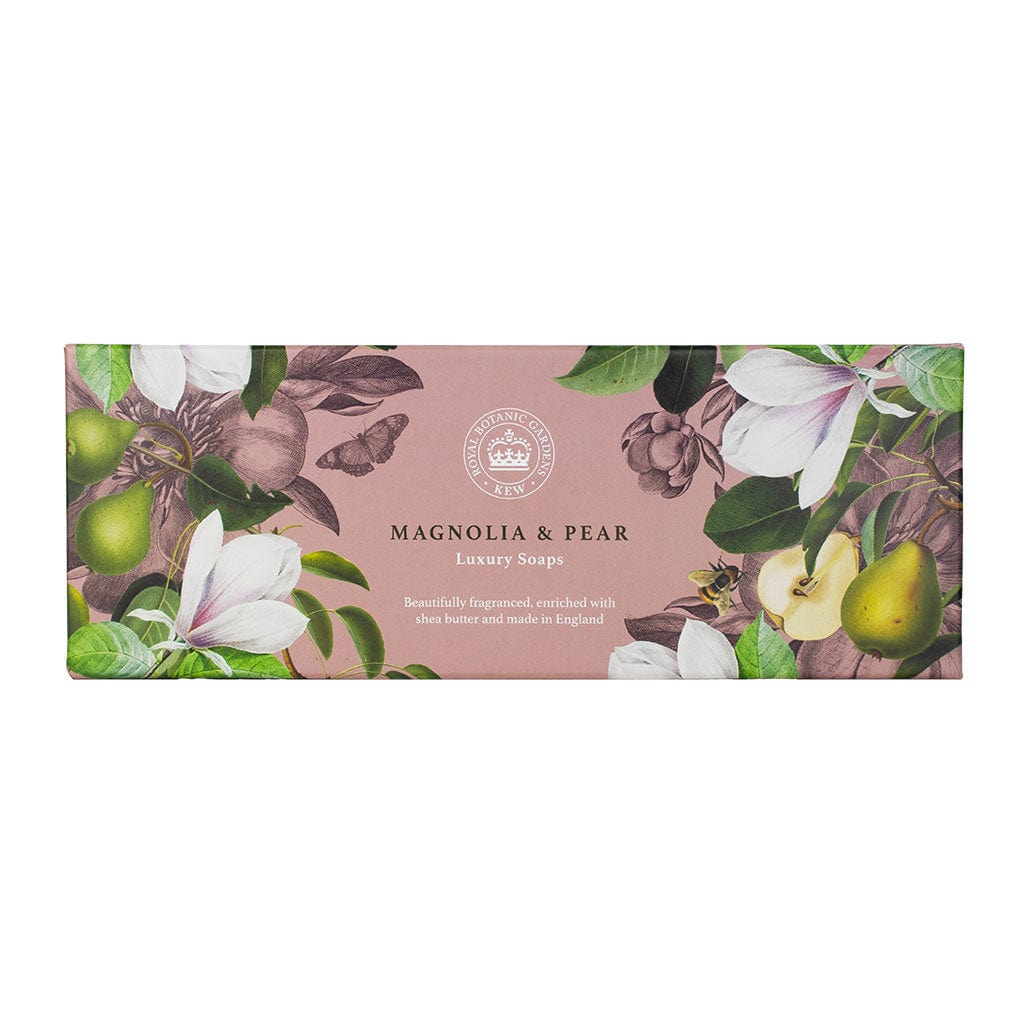Magnolia & Pear Kew Gardens Soap Gift Set