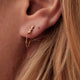 Maia Earrings White Zirconium Oxide
