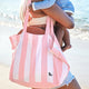 Beach Tote Bag Malibu Pink Medium