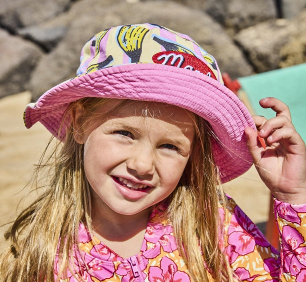Mambo Going Bananas Kids Beach Hat