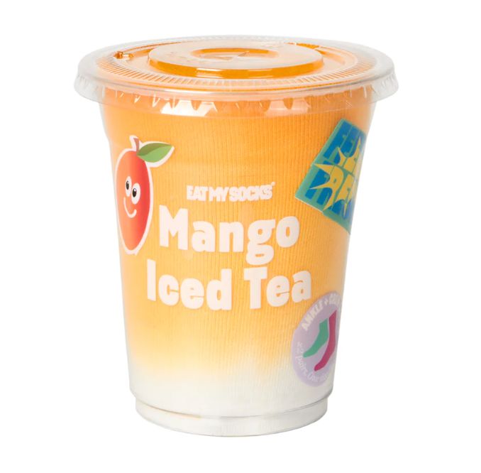 Iced Tea Mango Socks - 2 Pairs – QAGOMA Store