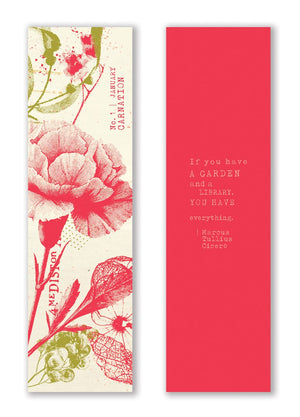 Mark the Year Bookmark Box: A Floral Bookmark for Each Month