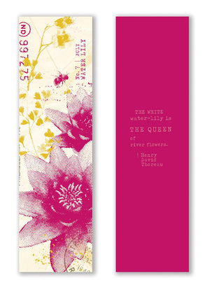 Mark the Year Bookmark Box: A Floral Bookmark for Each Month