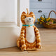 Marmalade Cat Doorstop