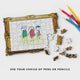Framed Drawing Puzzle Kit