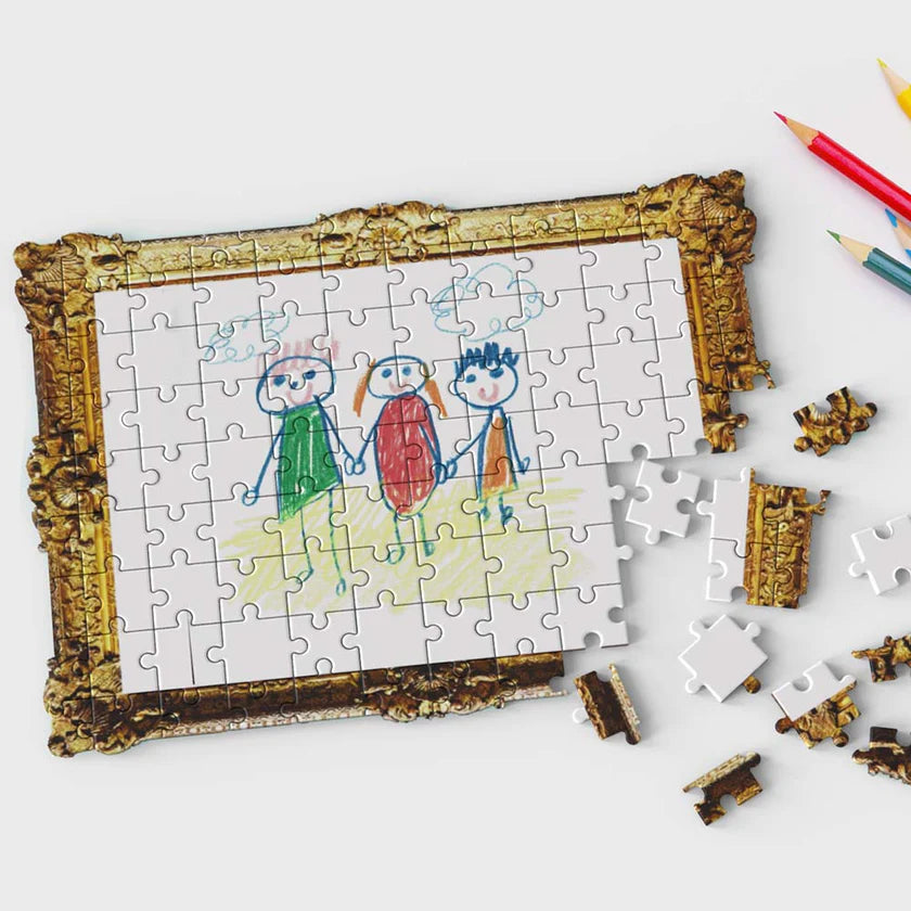 Framed Drawing Puzzle Kit