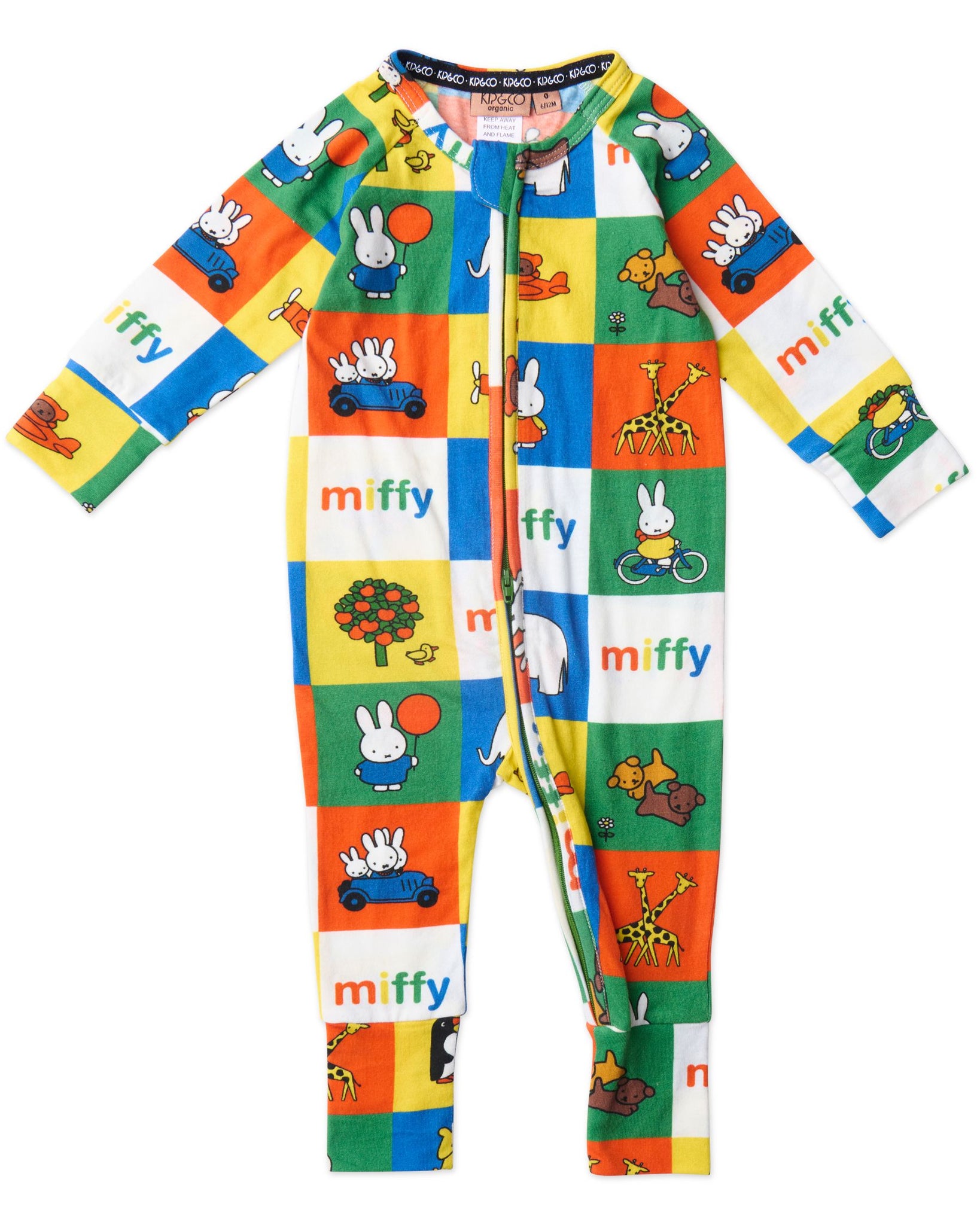 Miffy's Adventures Organic Long Sleeve Sip Romper