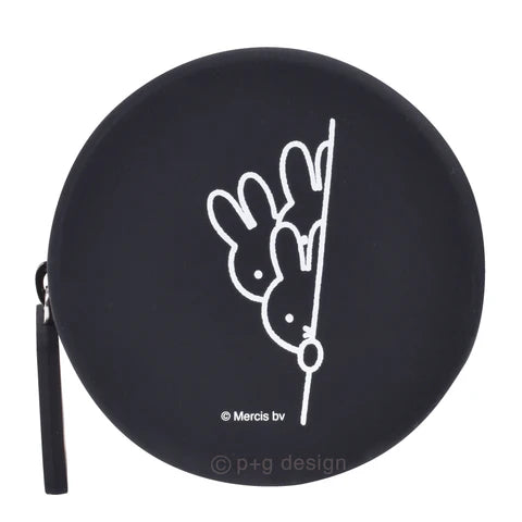 Miffy Black Round Pouch CURUN