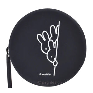 Miffy Black Round Pouch CURUN