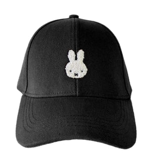 Miffy Canvas Cap Black