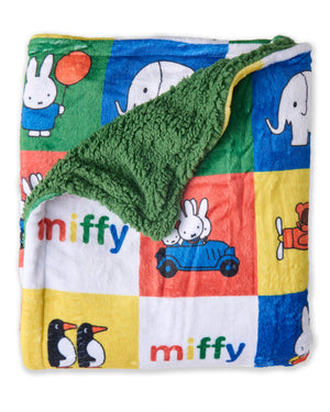 Miffy and Mates Adventures Kids Kuddle Blanket