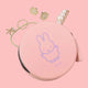 Miffy Pink Round Pouch CURUN