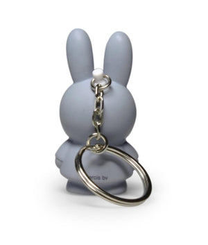 Miffy Silver Blue Keyring