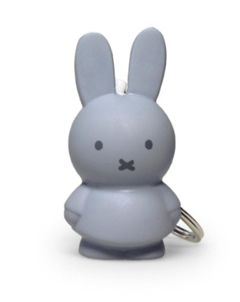 Miffy Silver Blue Keyring