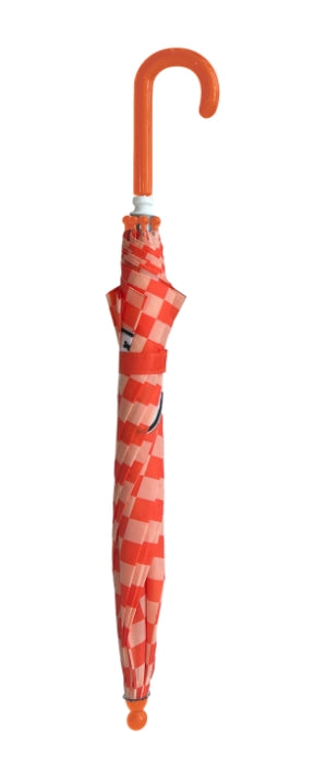 Miffy Umbrella Peach Checkerboard