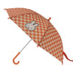 Miffy Umbrella Peach Checkerboard