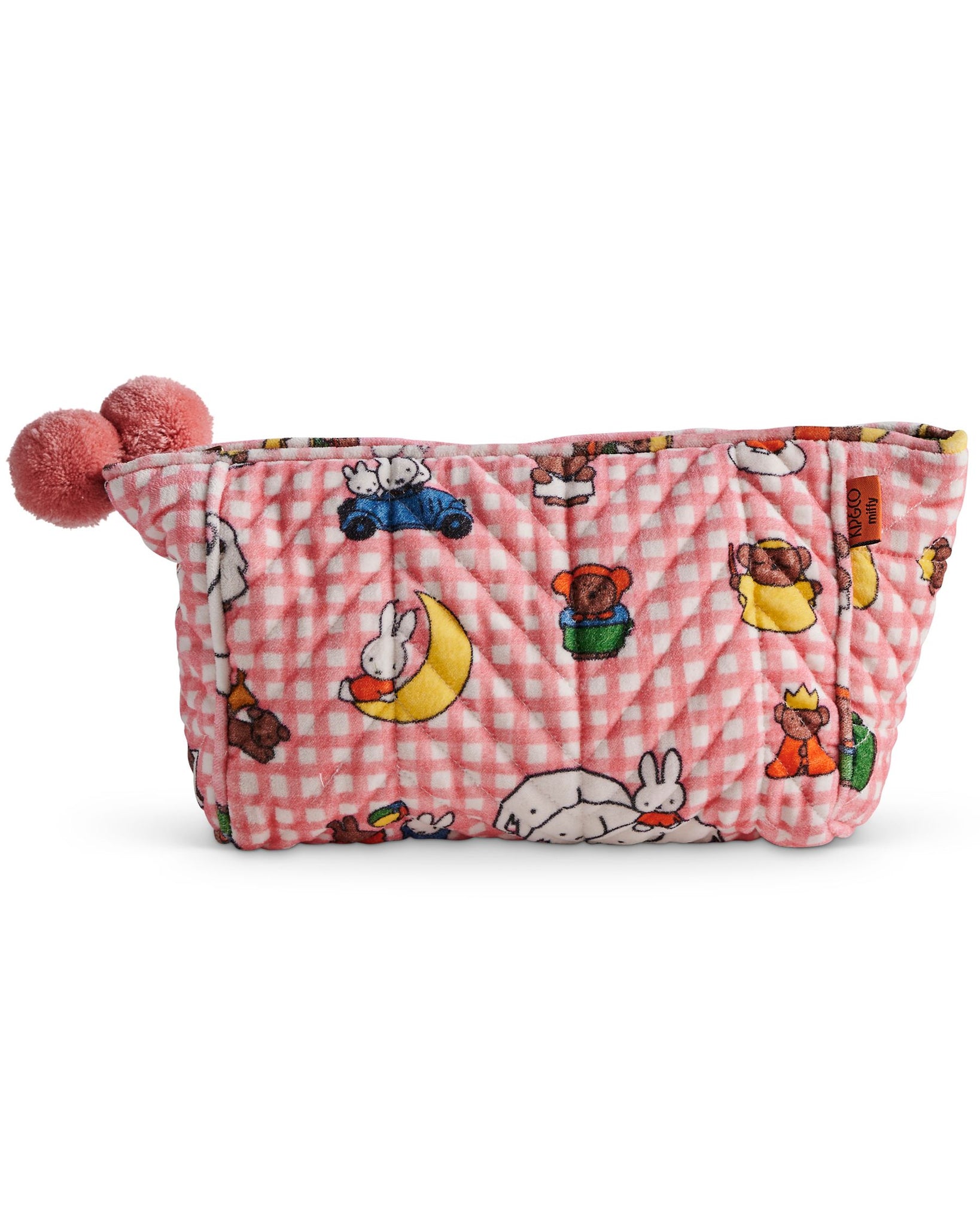 Miffy and Mates Velvet Toiletry Bag