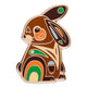 Milo the Bunny Enamel Pin