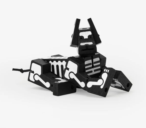 Milo Micro Black Skeleton Cubebot