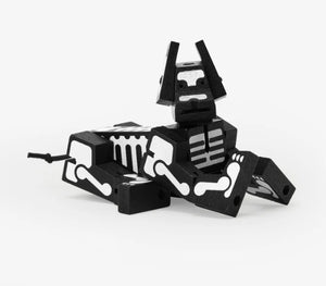 Milo Micro Black Skeleton Cubebot