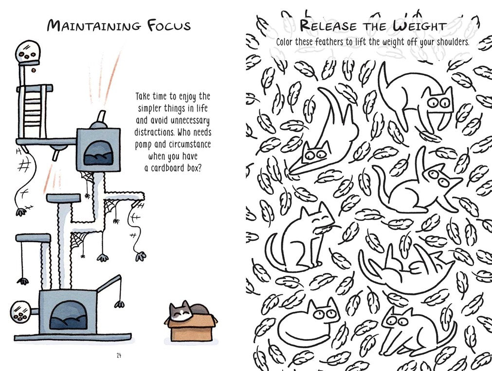 Mindful Meowments: A Cat’s Guide to Feeling Purrfectly Zen