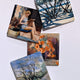 Hibiscus Gerbera and Russelia Ceramic Coaster