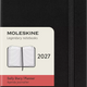 Daily Hardcover Diary Pocket Black  2027