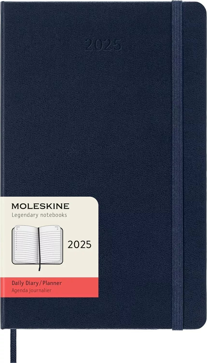 Moleskine Daily Diary Hardcover Large 2025