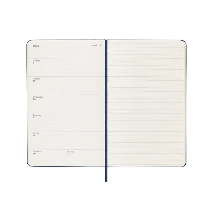 Moleskine Weekly Diary Hardcover Large 2025