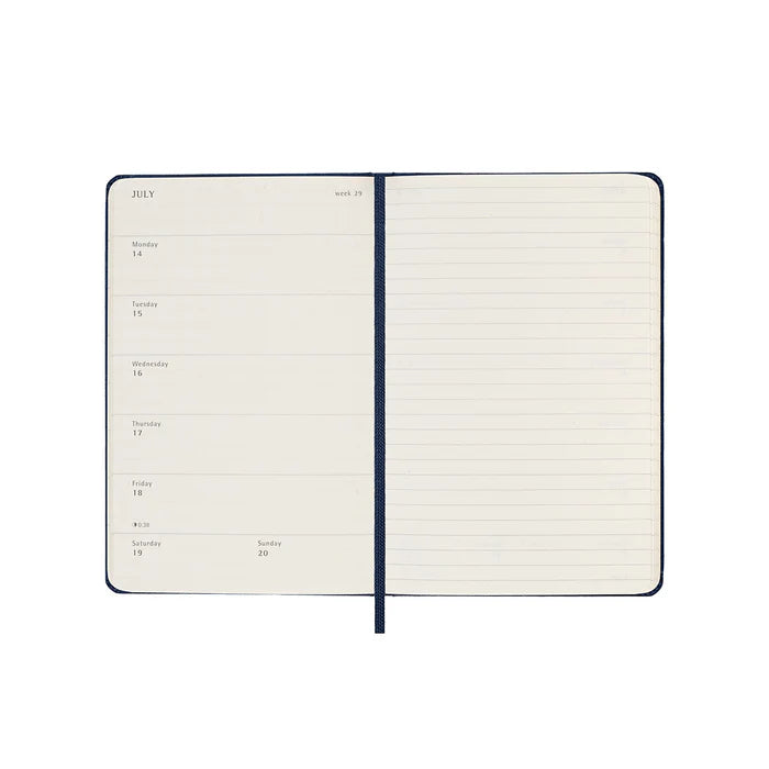 Moleskine Weekly Diary Hardcover Pocket 2025