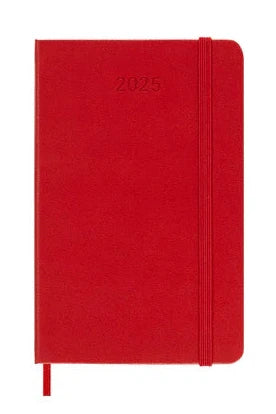 Moleskine Weekly Diary Hardcover Pocket 2025