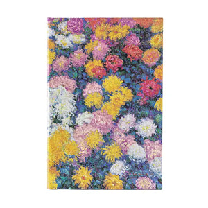 Monet's Chrysanthemums Midi Hardcover Journal