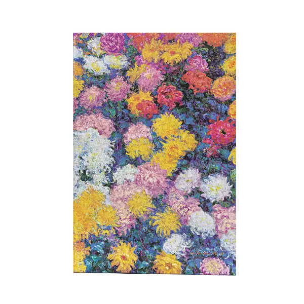 Monet's Chrysanthemums Mini Hardcover Journal