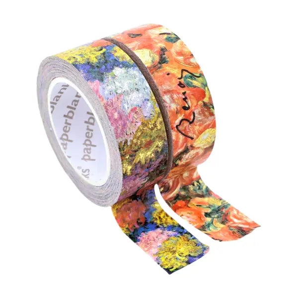 Monet’s Chrysanthemums  /Renoir Letter to Morisot Washi Tape