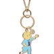 Moonface Enamel Key Ring