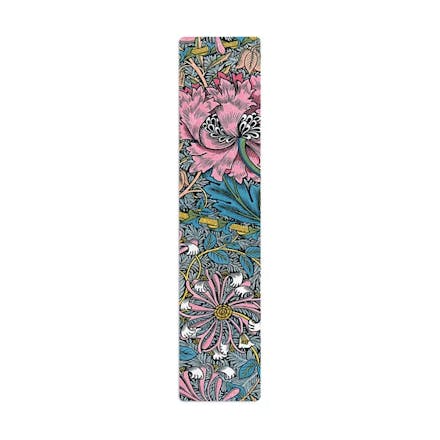 Morris Pink Honeysuckle Bookmark