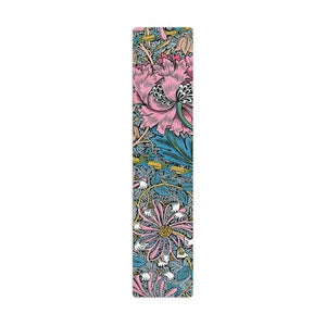 Morris Pink Honeysuckle Bookmark