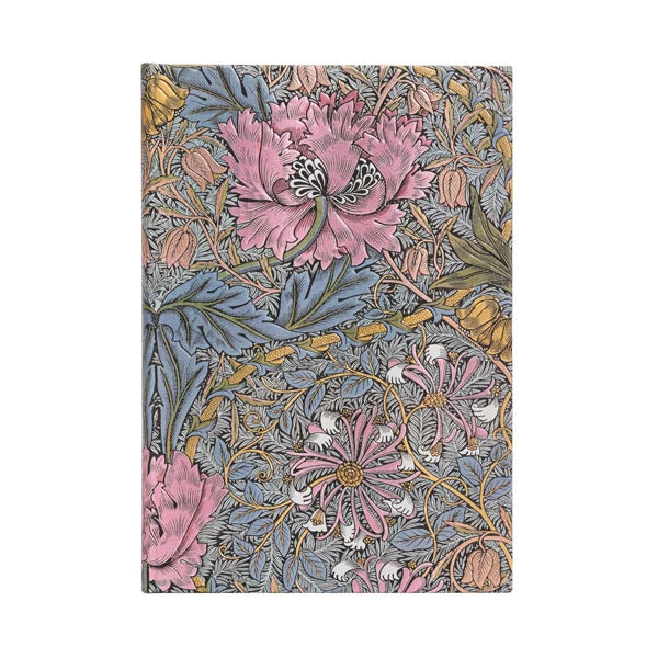 Morris Pink Honeysuckle Midi Hardcover Journal