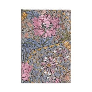 Morris Pink Honeysuckle Mini Lined Hardcover Journal