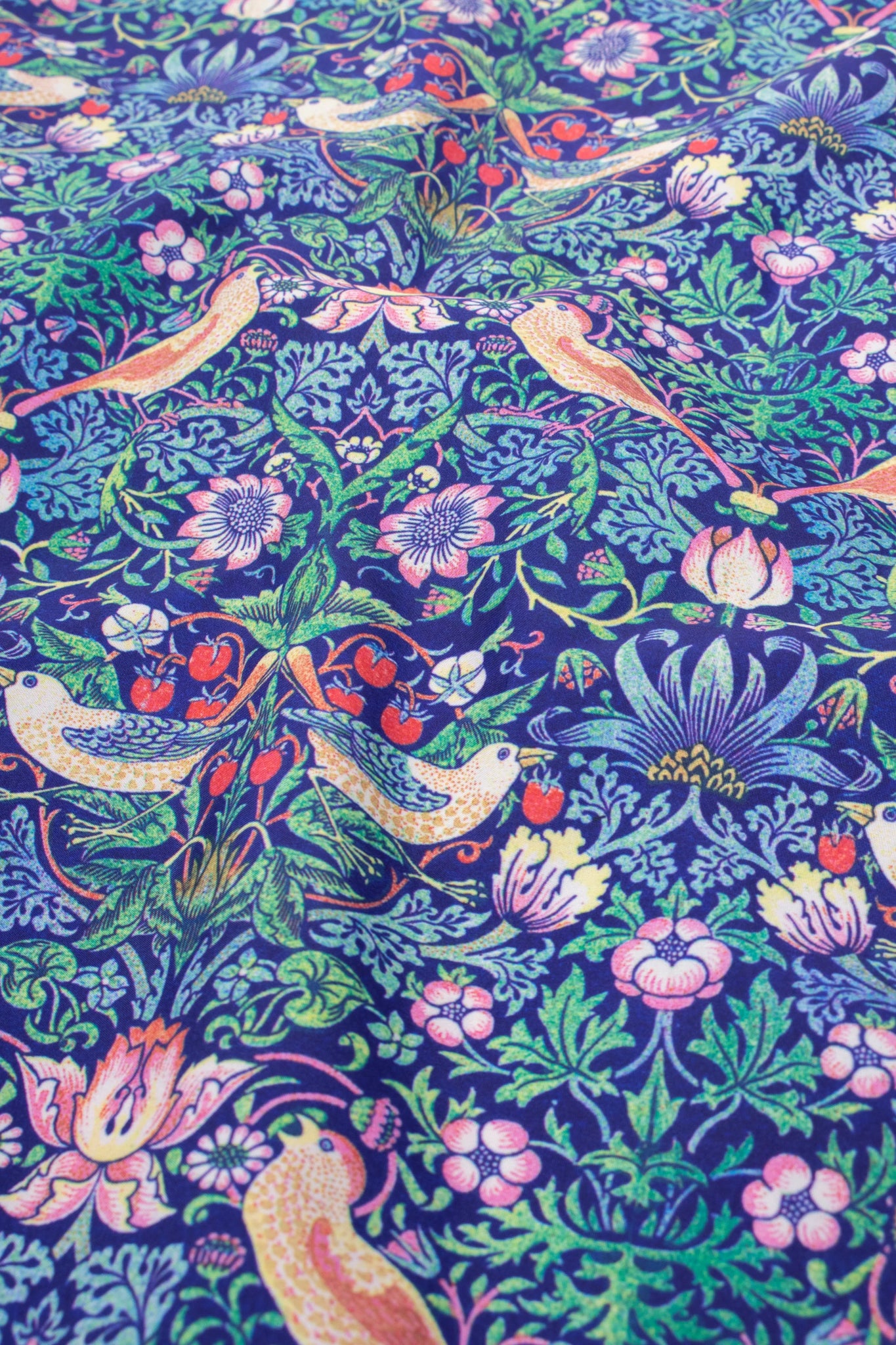 William Morris Strawberry Thief Reusable Bag