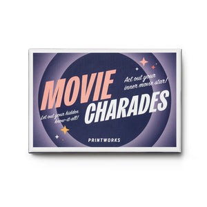 Movie Charades Card Game