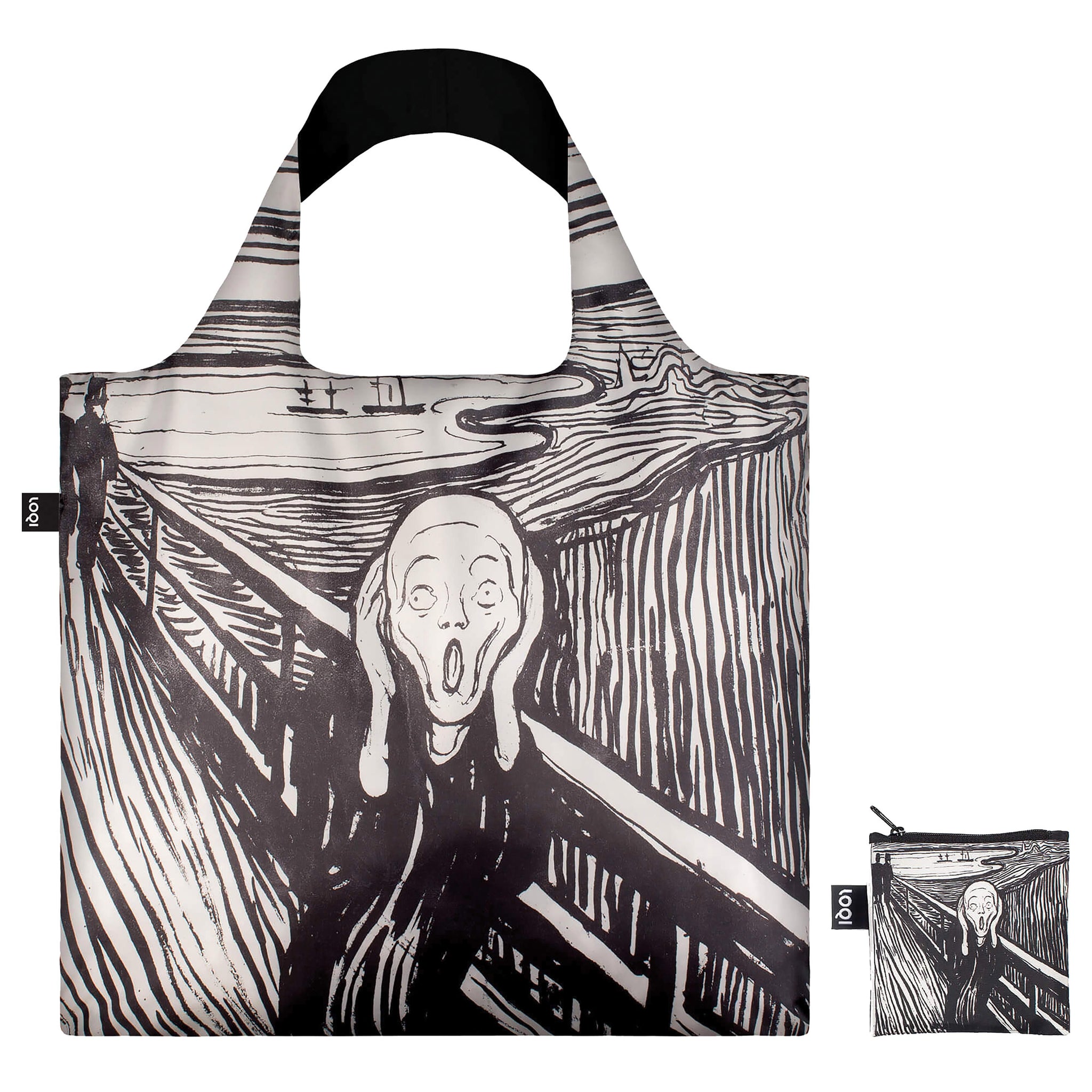 Munch The Scream LOQI Shopping Bag