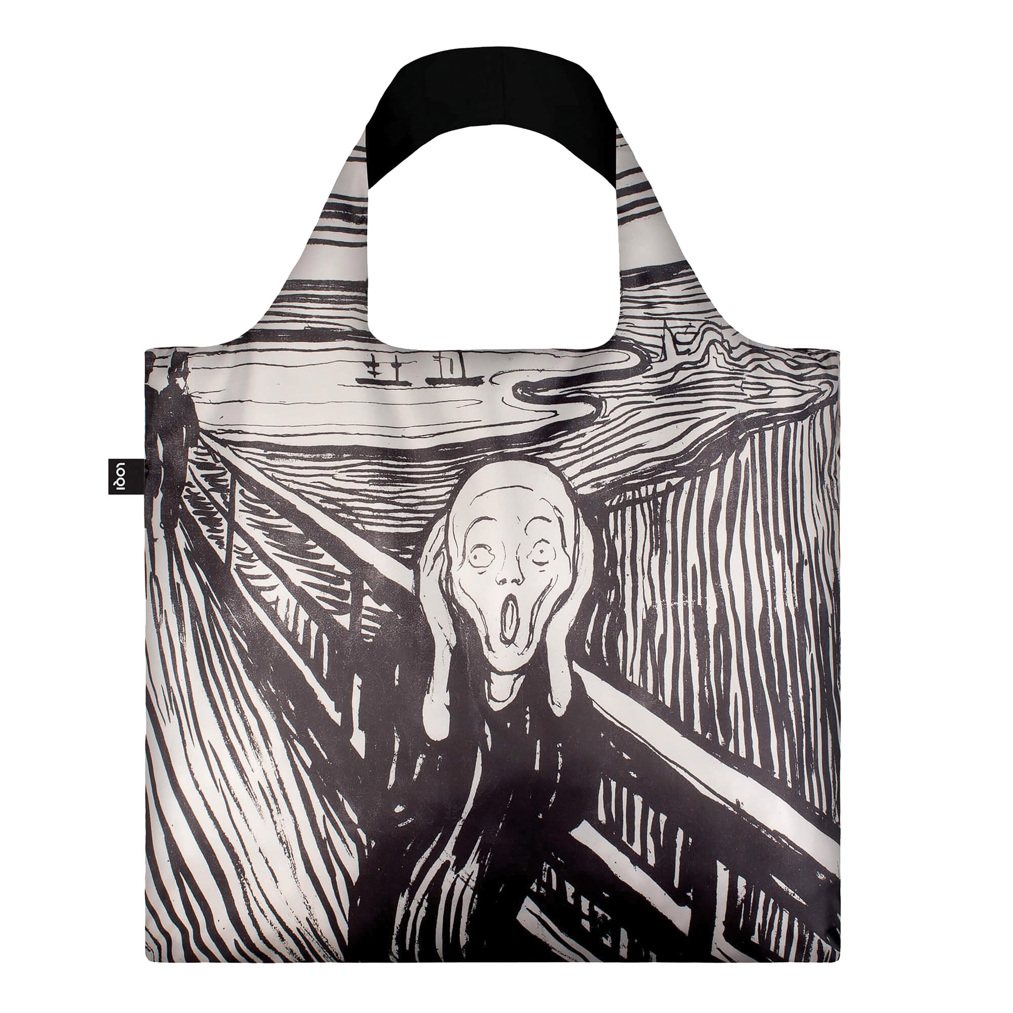 Munch The Scream LOQI Shopping Bag