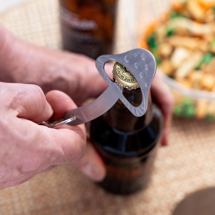 Mushroom Keychain Bottle Opener