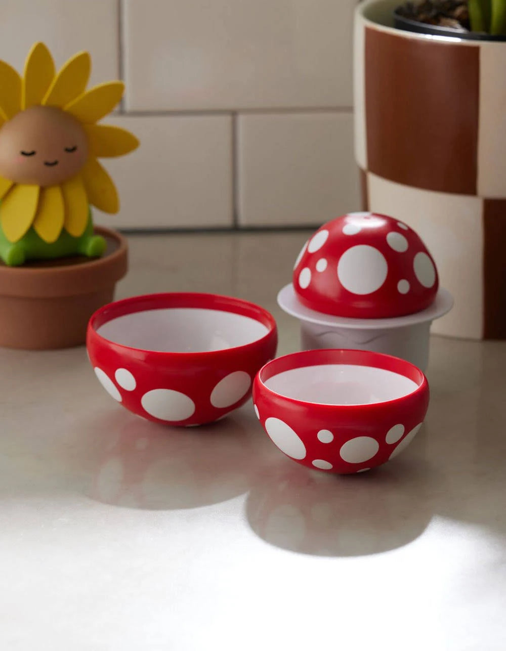 Mushroom Nesting Measuring Cups