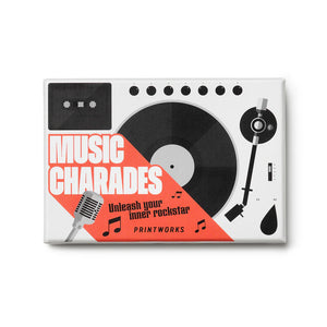 Music Charades Card Game