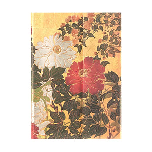 Natsu Rinpa Florals Midi Hardcover Journal