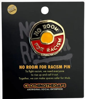 No Room for Racism Pin