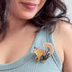Numbat Brooch